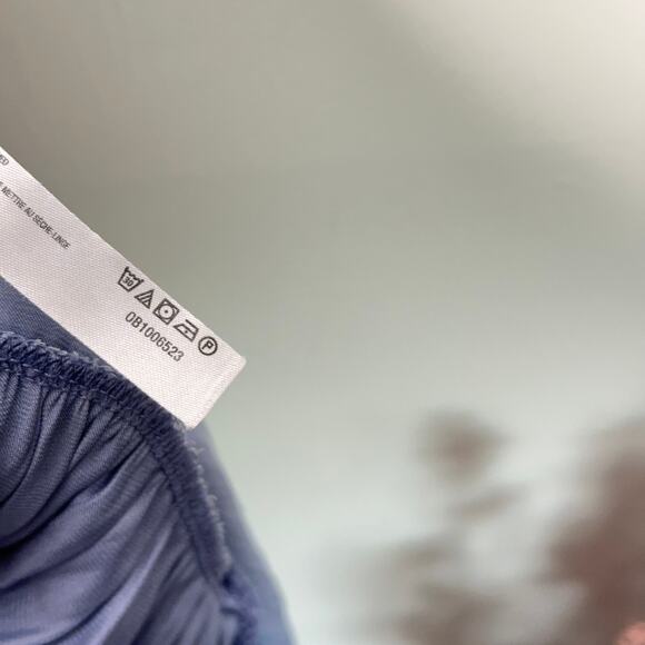 FREE PEOPLE Want Your Love Min Slip Dress Satin Vintage Blue {GG2} - Picture 7 of 7